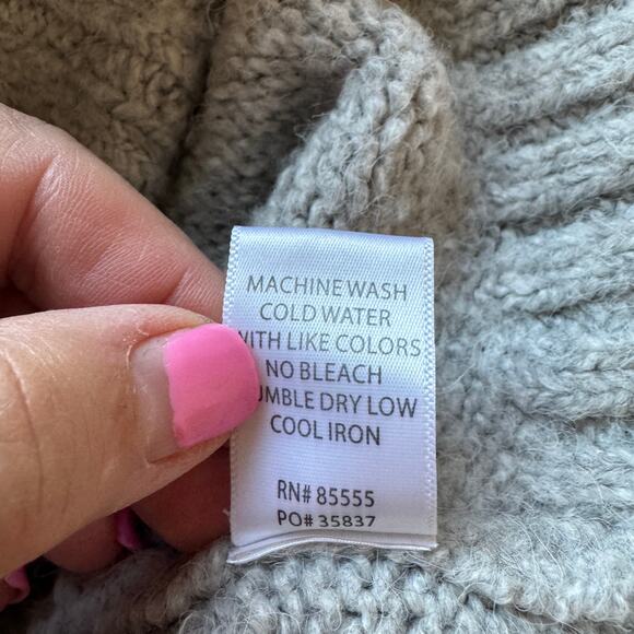 Pistola Womens Sz S Pullover Sweater Chunky Crew Neck Soft Minimalist Capsule - Picture 10 of 10